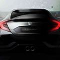2016 Honda Civic hatchback teased image