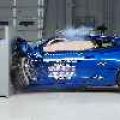 IIHS crash tests Camaro, Challenger, Mustang image