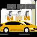 uberPool helps reduce vehicular volume in the metro image