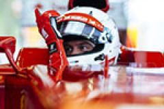 Sebastian Vettel debuts as Ferrari driver in Fiorano image