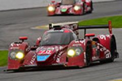 Mazda LMP2 SkyActiv-D racecars testing for 24 Hours of Daytona image