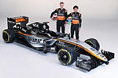Force India shows new livery for 2015 F1 season image