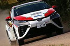 Toyota Mirai tackles WRC stages in 2015 Rallye Deutschland image