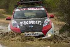 Modified Nissan Leaf EV to join the 16,000 km Mongol Rally  image