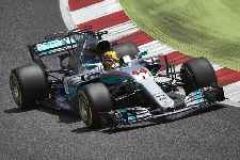 Hamilton takes the win at 2017 Spanish Grand Prix image