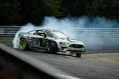 This 900 HP Ford Mustang just drifted the Nurburgring image
