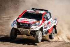 The winner of the 2019 Dakar Rally is a Toyota Hilux image