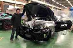 Champion drifter Daigo Saito has the first 2JZ-swapped GR Supra image