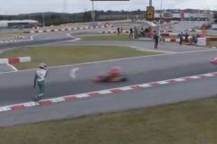 Young karter goes on rage rampage at official CIK-FIA event image