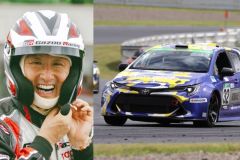 Toyota president Akio Toyoda raced in hydrogen-powered Corolla image