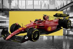 What made Ferrari add yellow to F1-75 racer for Monza? image