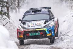 There is a Toyota GR Yaris Rally2 in WRC with PH colors image