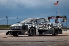 This is the Ford F-150 Lightning EV built for Pikes Peak image