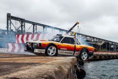 WATCH: Subaru Brat goes water skimming in Travis Pastrana's last Gymkhana film image