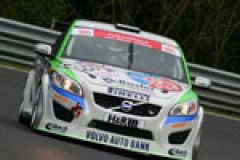 HEICO Volvo C30 jumps to victory at the Nurburgring 24 Hour Race image