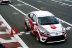 Testing the 2013 Toyota Vios Cup Race Car image