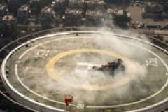 Red Bull celebrates sealing the Driver's and Constructor's championship with 'donuts' image