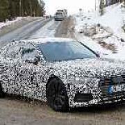Spied:The 2018 Audi A6 sports a new face image