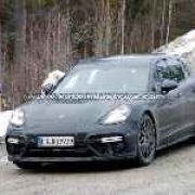 Spied: Porsche testing wagon version of the Panamera image