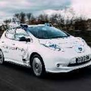 Nissan self-driving cars being tested in Europe image