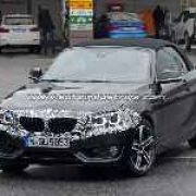 Spied: BMW gives the 2 Series cabrio an update image