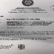 LTO delays order for standardized temporary plates image