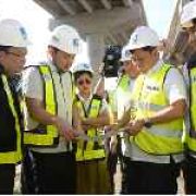 DPWH Secretary Villar inspects NLEX Harbor Link Segment 10 image