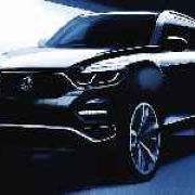 Ssangyong previews 2018 Rexton image