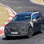 Spied: 2018 Hyundai Sante Fe spotted lapping the Nurburgring image