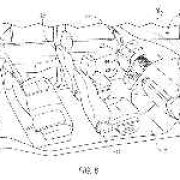 Ford files patent for removable steering wheel and pedals image
