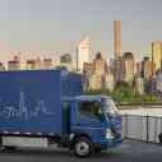 Mitsubishi Fuso eCanter electric truck makes US debut with UPS image