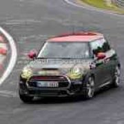 Spied: 2018 Mini Cooper JCW refresh busy at the Nurburgring image