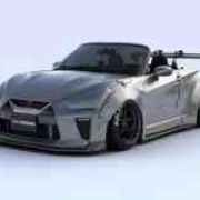 Liberty Walk transforms a Daihatsu into a mini Nissan GT-R image