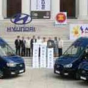 Hyundai delivers fleet of H350 vans for ASEAN 50 Summit image