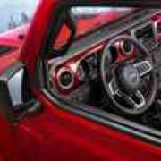 Get a close look of the 2018 Jeep Wrangler's interior image