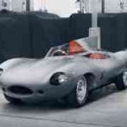 Classic Jaguar D-Type race car returns to production image