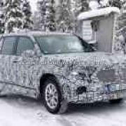 Spied: The boxy Mercedes GLB sports production lighting image