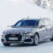 Spied: Sleek new Audi A6 Avant goes for a winter drive image