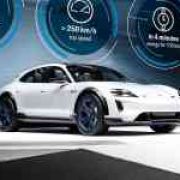 Geneva 2018: Porsche Mission E Cross Turismo sets sights on Tesla Model X image