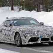 Spied: Thinly-veiled Toyota Supra plays in the snow, could debut soon image