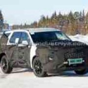 Spied: Hyundai's supersized SUV hits the streets again image