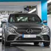 First batch of new Mercedes-Benz C-Class rolls out of the factory image