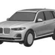BMW X7 makes an early reveal in patent form image