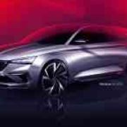 Skoda Vision RS Concept ready for its closeup at Paris show image