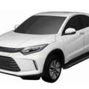 Patent images show Honda working on electric HR-V image