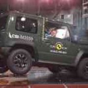 Crash test video of 2019 Suzuki Jimny is quite painful to watch image