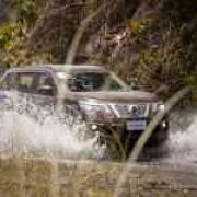 Nissan shows that Terra can go through water deeper than 450mm image