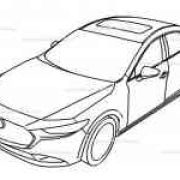 Check out these patent drawings of the 2019 Mazda 3 image