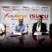 Isuzu PH supplies Lalamove with trucks in latest partnership image