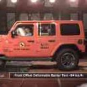 How did the all-new Jeep Wrangler fare in a crash test? image